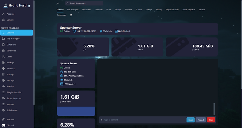 HyperPanel Screenshot
